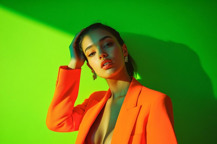 Siber Mavi ve Neon Detaylar